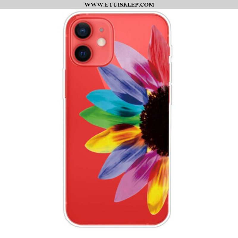 Etui do iPhone 13 Mini Kolorowy Kwiat